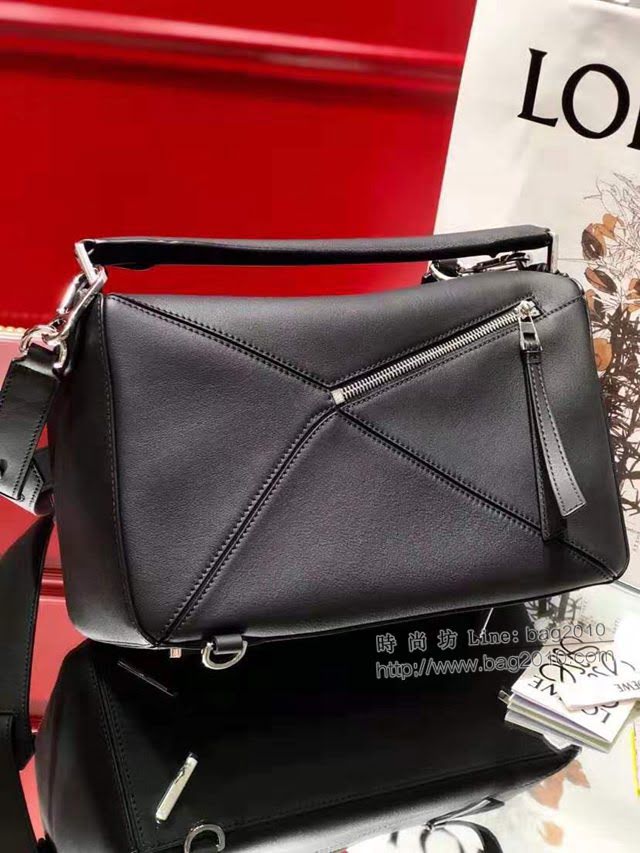 LOEWE經典爆款包包 羅意威中號Puzzle幾何拼接手提斜挎包 10171  tcl1318